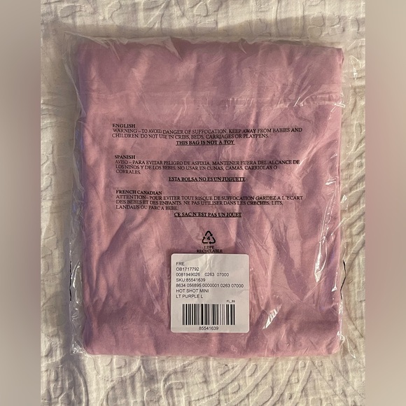 Free People Hot Shot Mini Dress Orchid Light Purple Size Large NWT - Picture 10 of 13